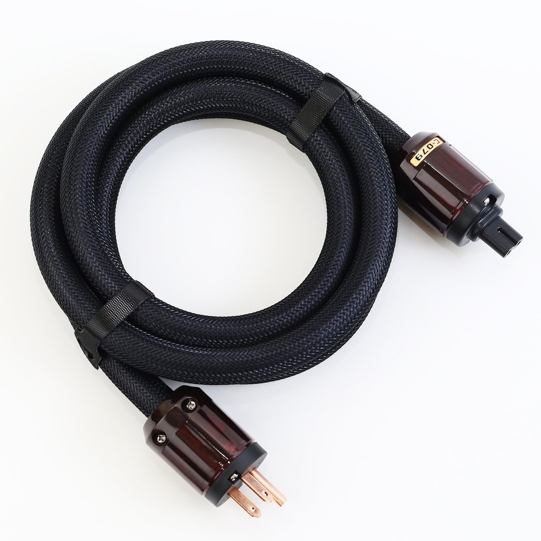 日本HiFi级功放音响电源连接线 8字尾【川木】全新现货【W231】 - 数码小物 - 其他材质 