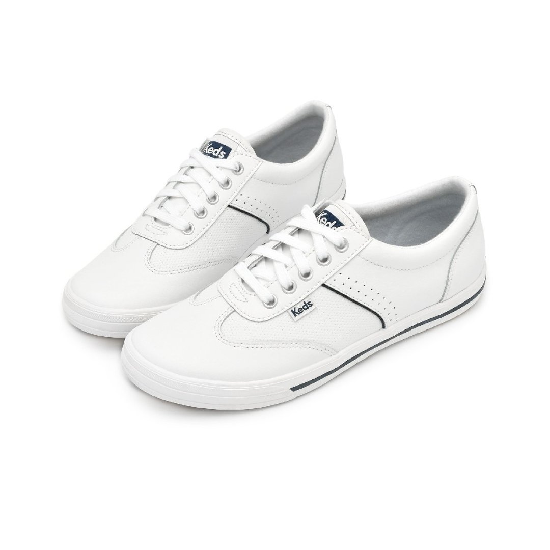 KEDS COURTY LEATHER 新版经典皮革时髦德训鞋 WH60071 - 女款休闲鞋 - 真皮 