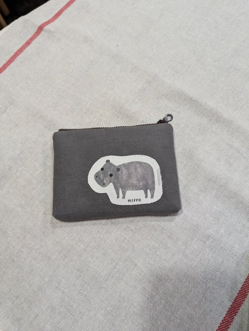 动物收纳零钱包 - 零钱包 - 棉．麻 