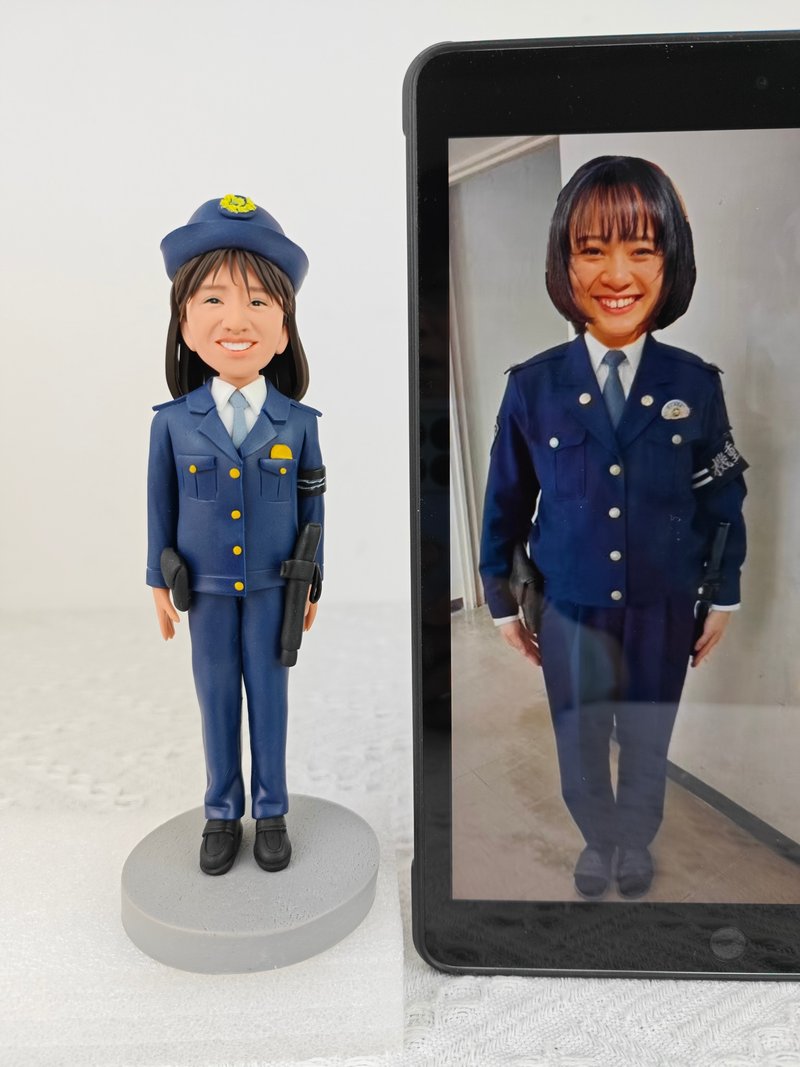 客制化人物公仔 人偶 3D人像画 似颜绘 肖像 定制 生日 纪念 礼物 - 玩偶/公仔 - 粘土 多色