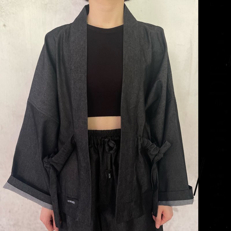 木川日式外套/男女同款 - 其他 - 其他人造纤维 黑色
