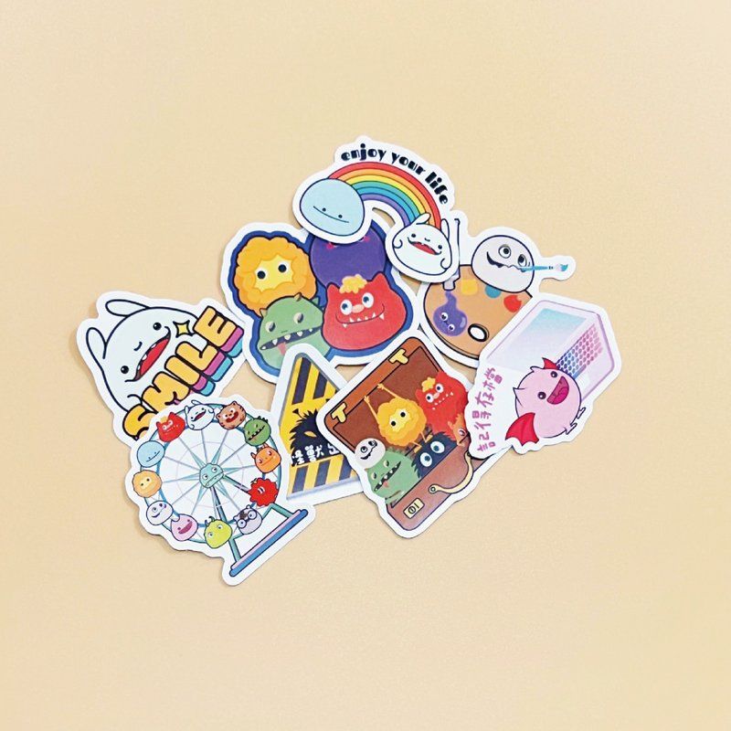 贴纸 - 多款 - 贴纸 - 纸 白色