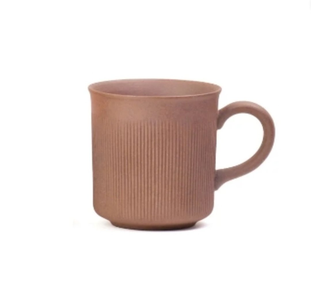 陶作坊│老岩泥尚行随心杯身 - 茶具/茶杯 - 陶 咖啡色