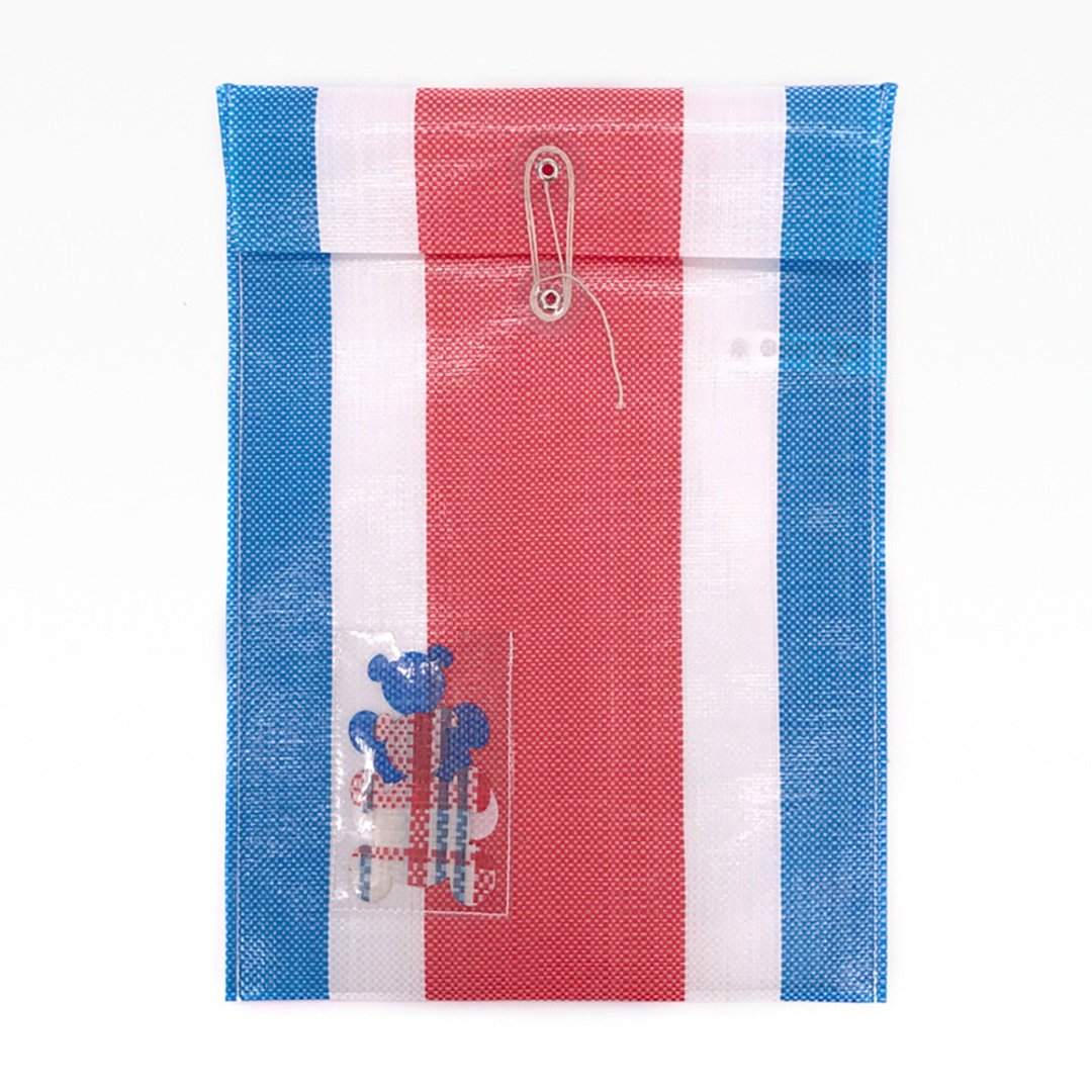 红白蓝330 X 又一山人 - 熊白蓝A4公文袋(熊孖宝) - 文件夹/资料夹 - 尼龙 