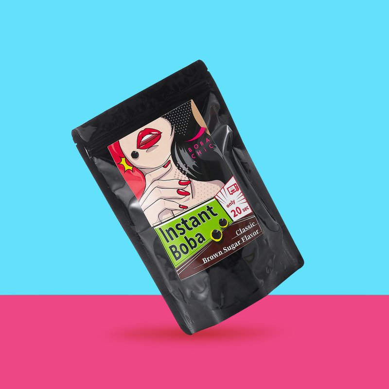 即食珍珠粉圆(10入/袋) - 美食 - 其他材质 黑色