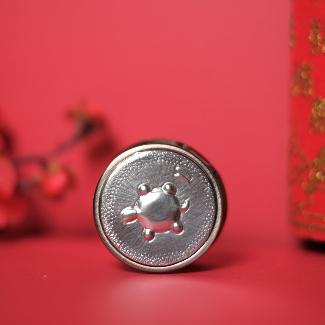 迷你小锡龟/手工锡雕/轻巧/珠宝药盒 - 其他 - 其他金属 银色