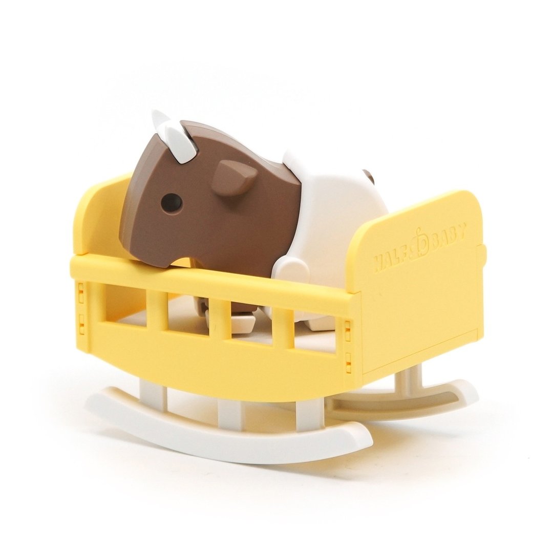 Halftoys Baby Animal 野牛STEAM教育玩具 - 摆饰 - 塑料 多色