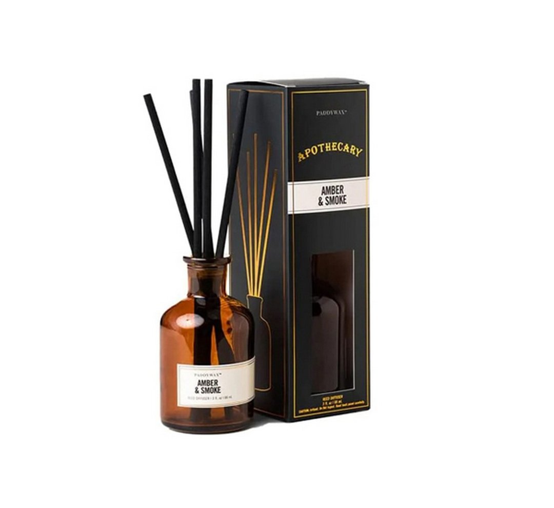 Paddywax Apothecary Amber & Smoke Diffuser琥珀烟叶药罐扩香 - 香薰/精油/线香 - 其他材质 多色