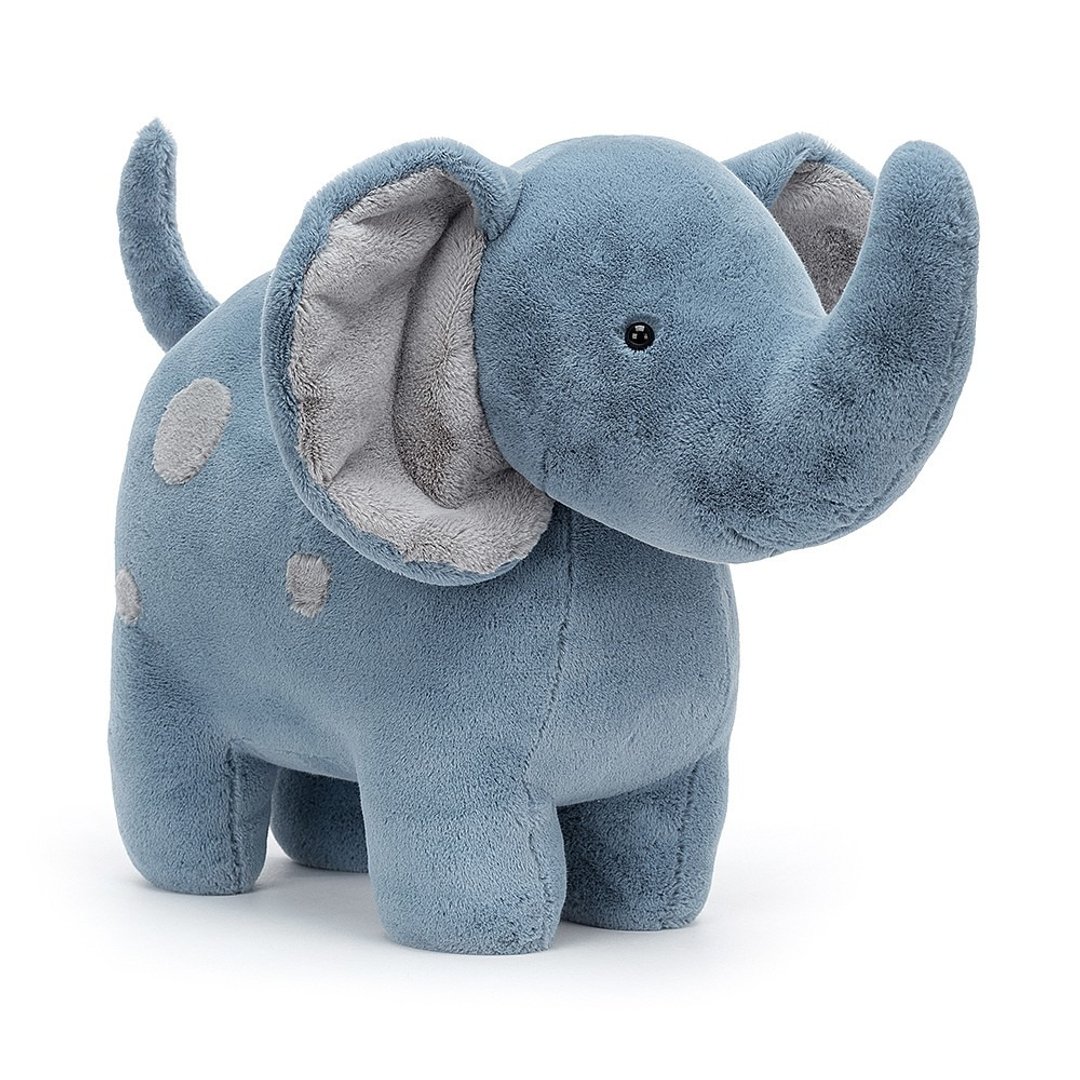 宝宝大玩偶 -大象 Big Spottie Elephant 30cm - 玩偶/公仔 - 聚酯纤维 蓝色