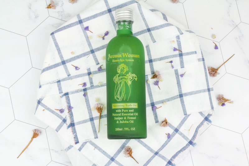 香草紧肤SPA 精油200ml(买一送一) - 身体护肤/按摩油 - 其他材质 绿色