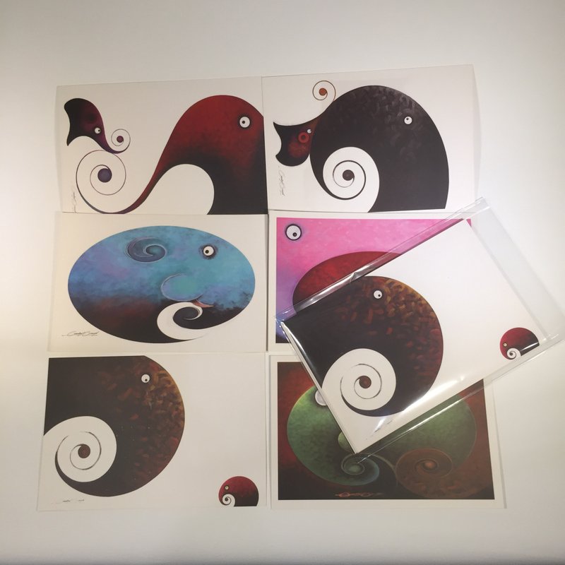 Card /Postcard - 卡片/明信片 - 纸 