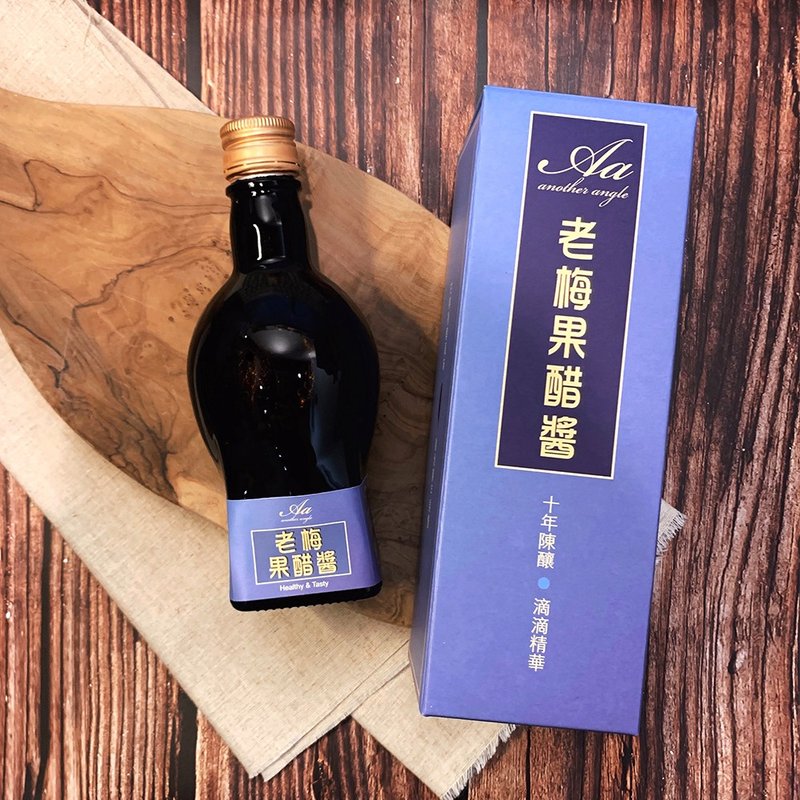 【陈酿老梅果醋酱300ml】梅醋酱 梅子醋 果醋酱 梅子酱 老梅肉 - 果酱/抹酱 - 其他材质 