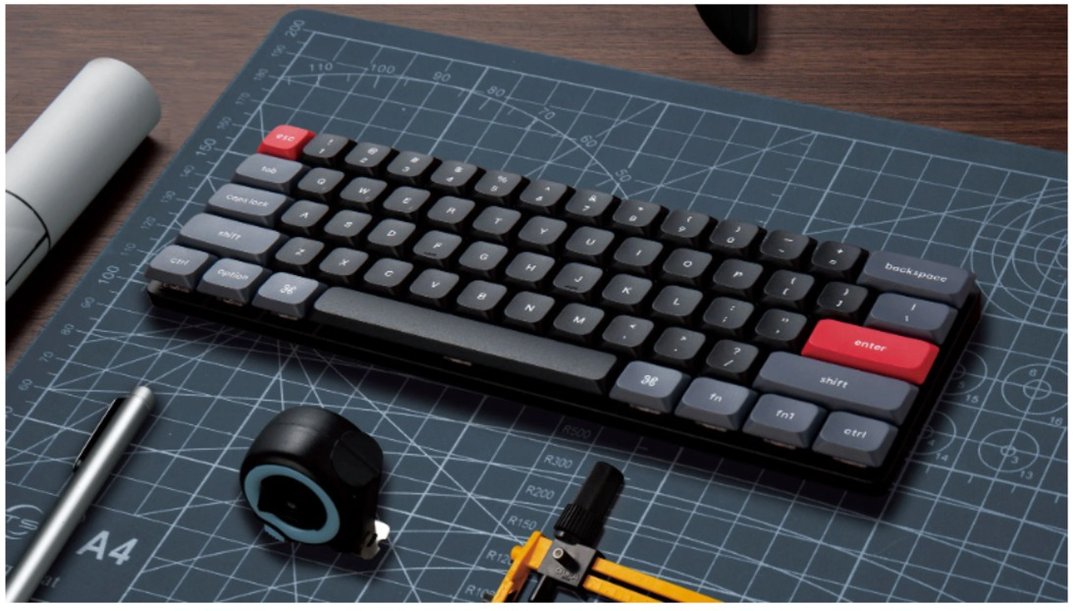 Keychron K9 Pro QMK/VIA 无线定制机械键盘 - 电脑配件 - 聚酯纤维 黑色