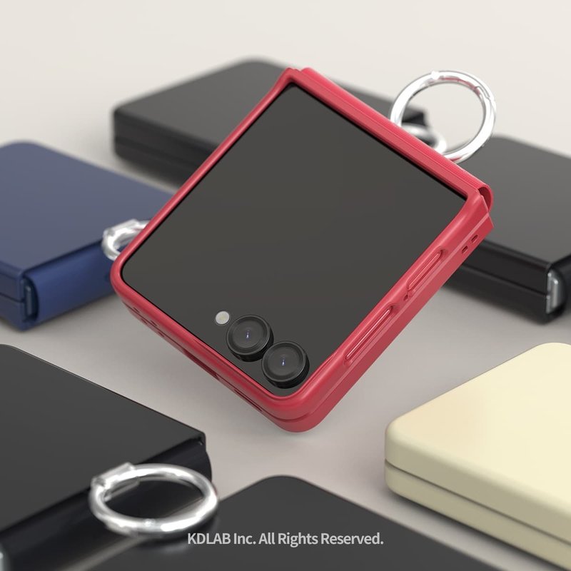 Araree Samsung Galaxy Z Flip 7 Aero Flex R 磁吸易拉环手机壳 - 手机壳/手机套 - 其他材质 