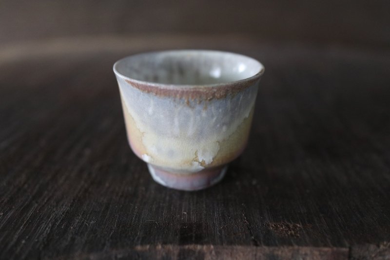 柴烧小茶杯 - 茶具/茶杯 - 瓷 黄色