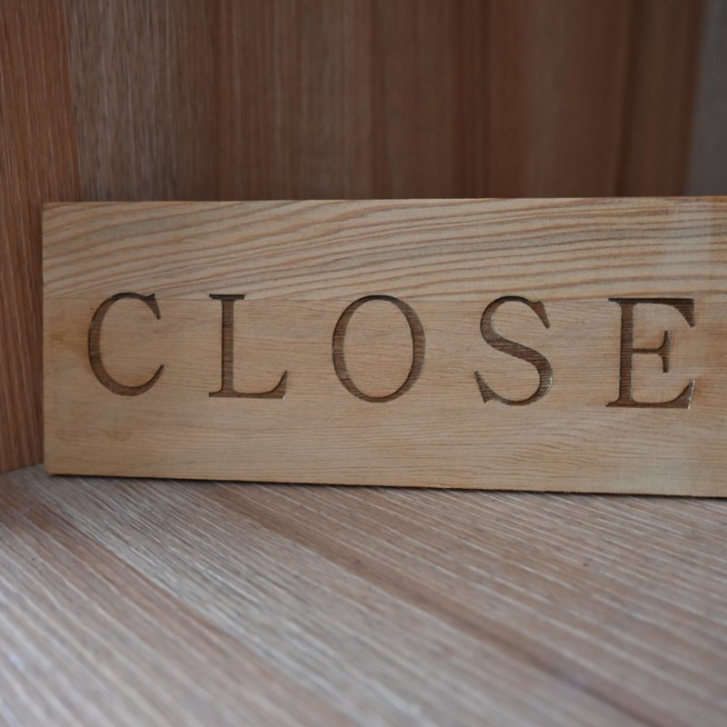 定制化雷雕/雷雕门牌/订制/木牌/雷雕菜单/挂牌 - 墙贴/壁贴 - 木头 咖啡色