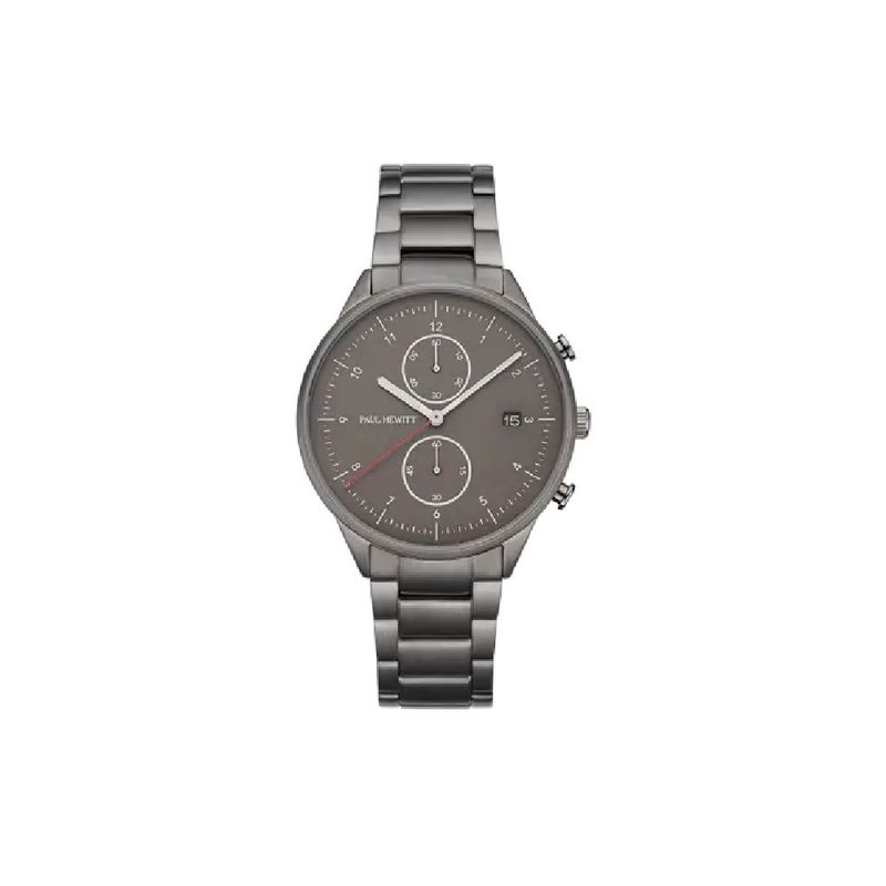 Paul Hewitt Watch Chrono II - 对表/情侣表 - 不锈钢 灰色