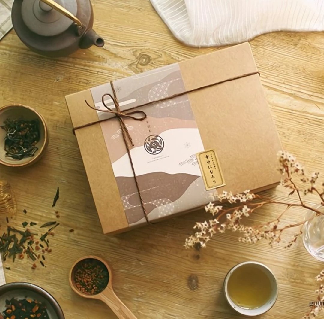 茶农媳妇严选牛皮茶叶礼盒 - 茶 - 纸 