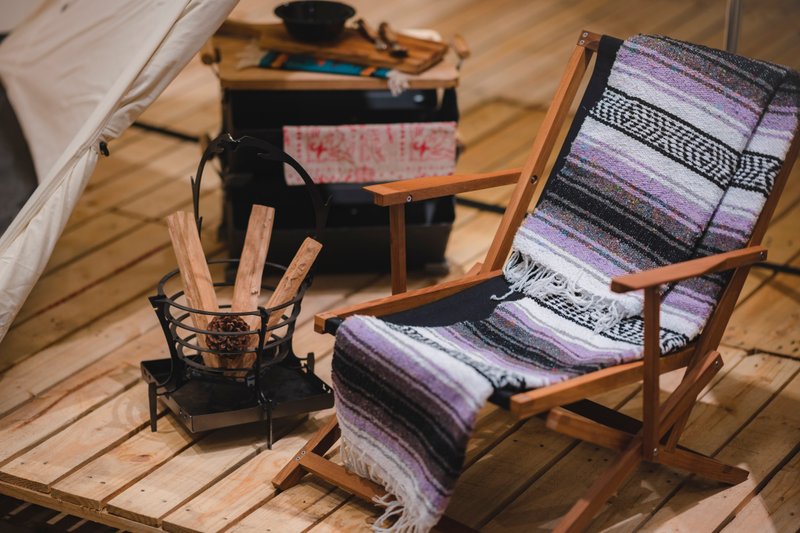 Papillon 古法纯手工编织毯-经典系列-薰衣草紫 - 露营用品 - 其他材质 