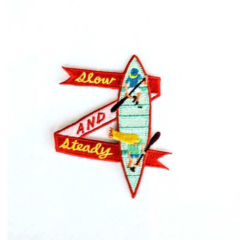 Forest & Waves绣片/缓慢而稳定 - 编织/刺绣/羊毛毡/裁缝 - 绣线 红色