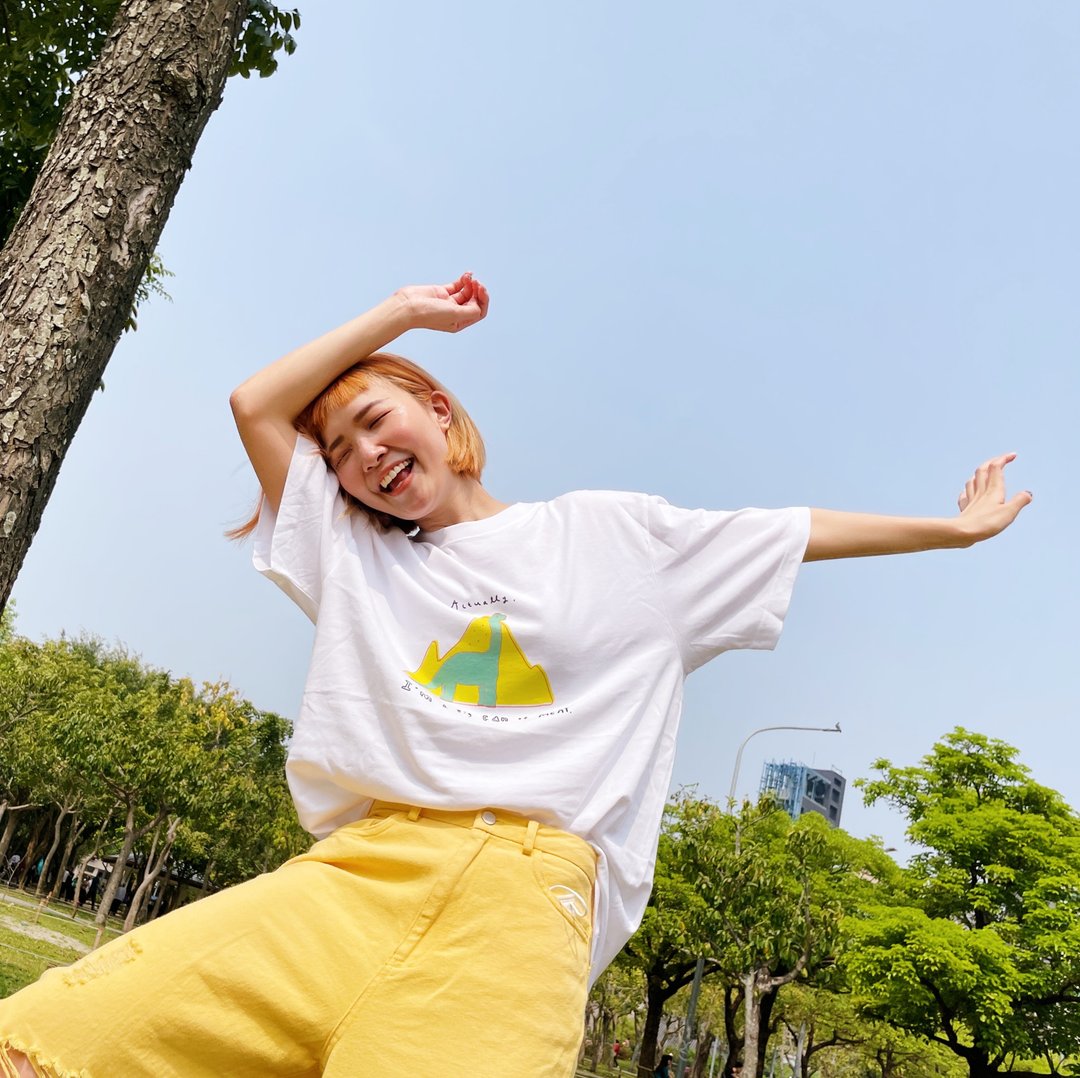肉食主义 恐龙季 T-shirt - 女装 T 恤 - 棉 白色