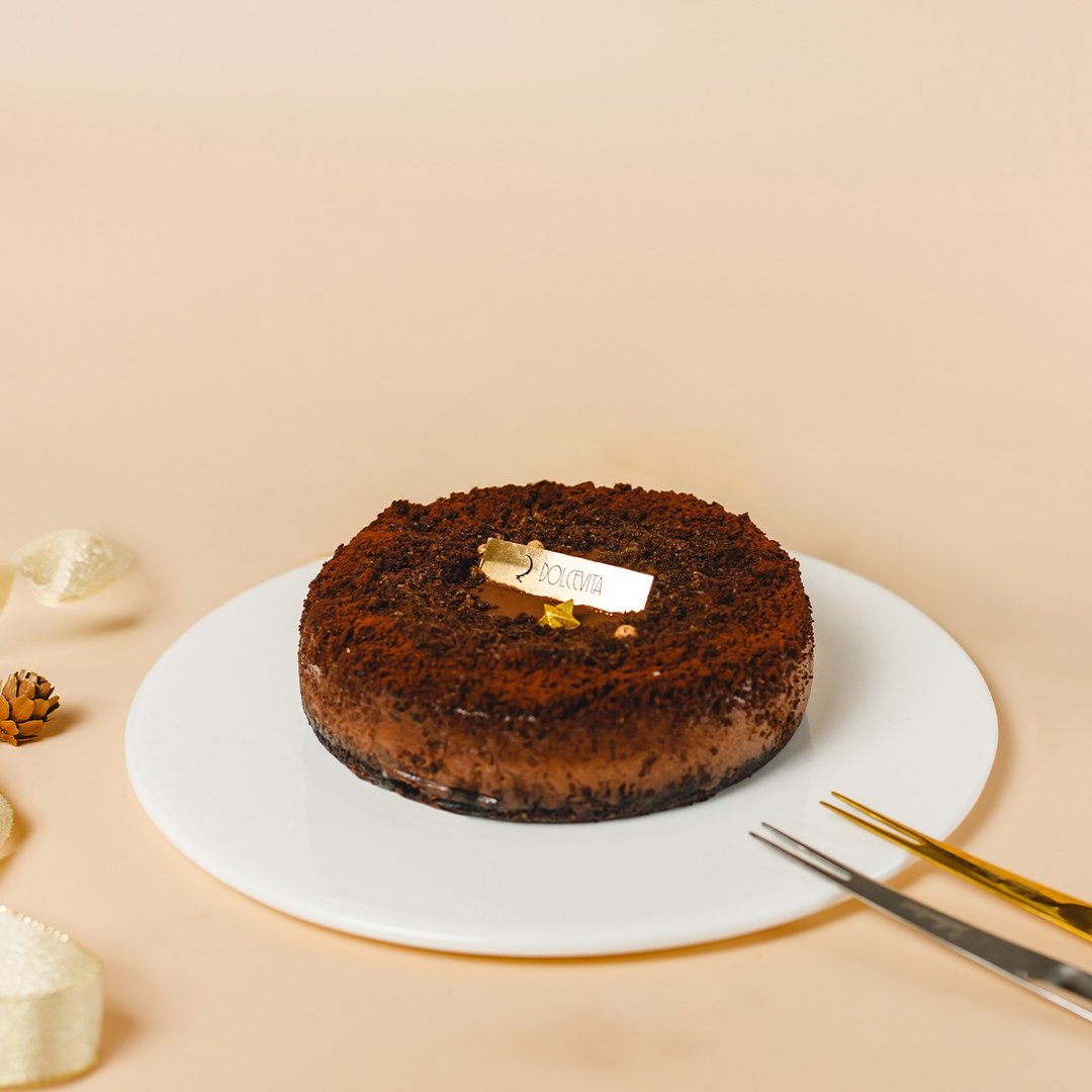 浓郁 OREO 巧克力重奶酪 (六寸)-可代写小卡片 - 蛋糕/甜点 - 新鲜食材 咖啡色