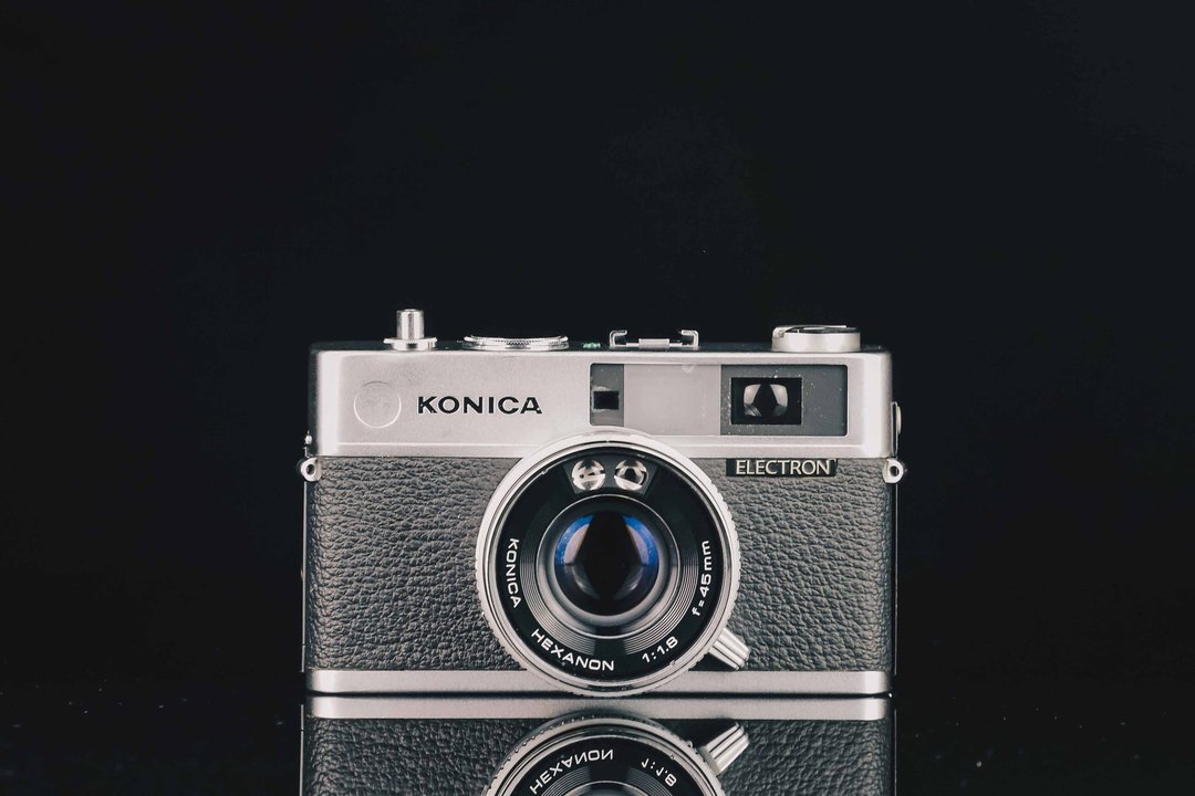 KONICA ELECTRON #1578 #135底片相机 - 相机 - 其他金属 黑色