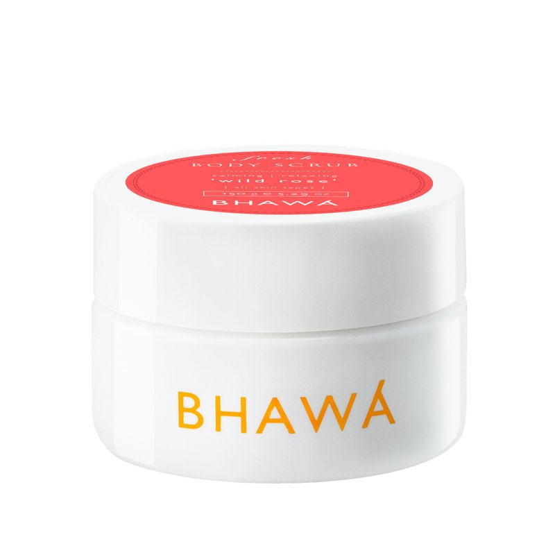 泰国 BHAWA SPA专用 全天然新鲜身体磨砂膏 玫瑰花香 150g - 手足保养 - 精油 