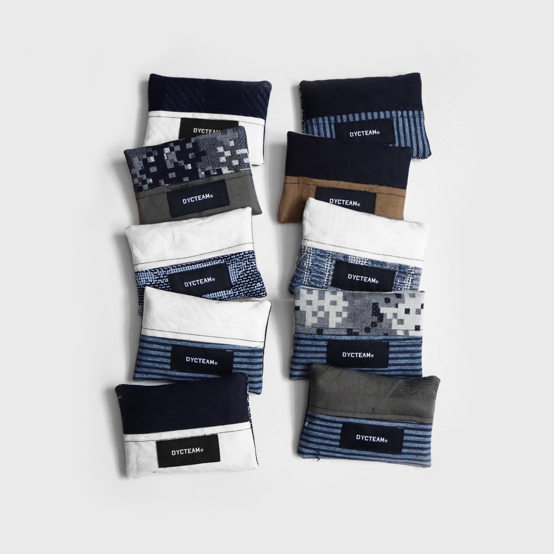 DYCTEAM - RE NEW - Tissue Cover 缇花随身面纸套 - 纸巾盒 - 棉 蓝色