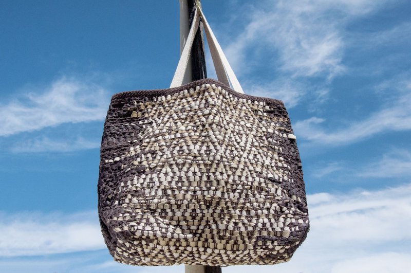 皮革编织轻便包 斜背包 侧背包 肩背包 托特包 购物袋-麂皮真皮 - 侧背包/斜挎包 - 真皮 多色