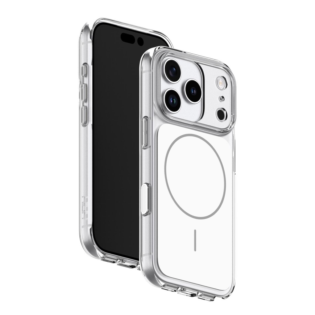 【UNIU】OI方芯亮透防摔壳—磁吸式iPhone17Pro/ProMax - 手机壳/手机套 - 塑料 透明