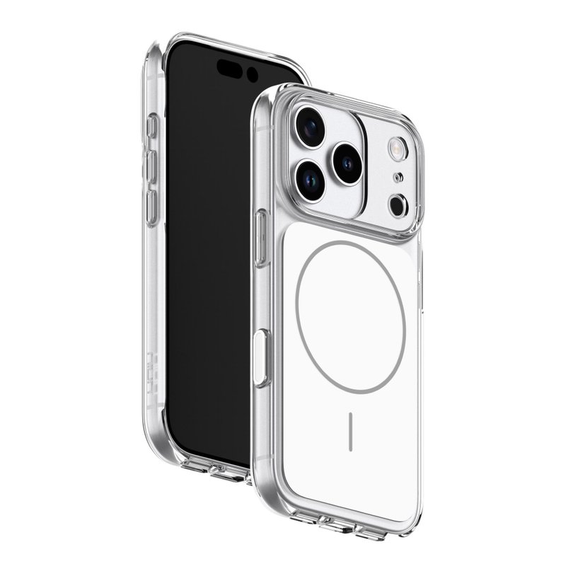【UNIU】OI方芯亮透防摔壳—磁吸式iPhone17Pro/ProMax - 手机壳/手机套 - 塑料 透明