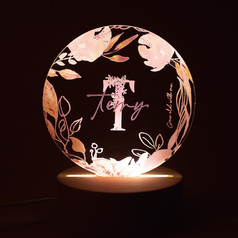 【摩力滋】定制独家彩绘夜灯 浪漫质感 - 灯具/灯饰 - 压克力 