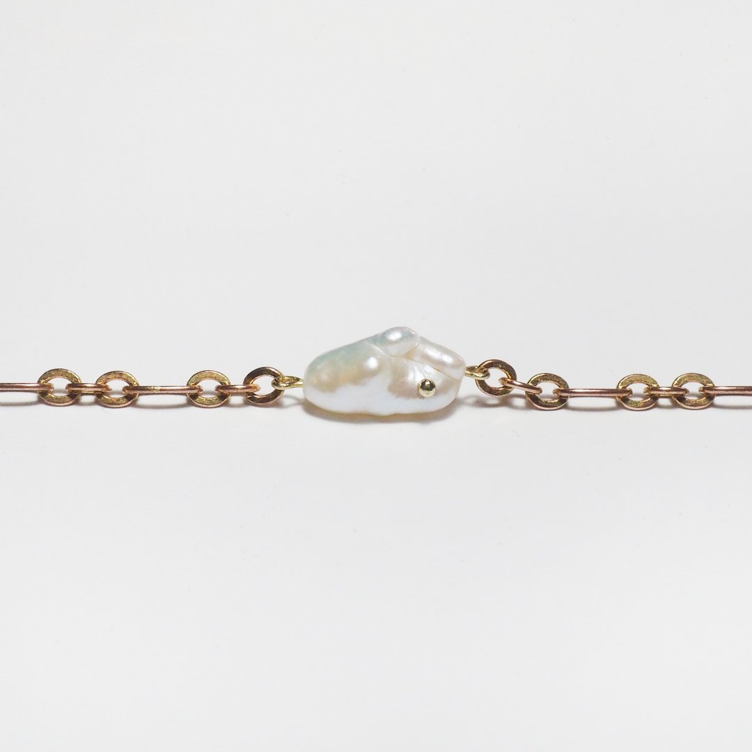 隐喻- 伊底帕斯 手链 Metaphor - Ipadas Bracelet - 手链/手环 - 珍珠 银色