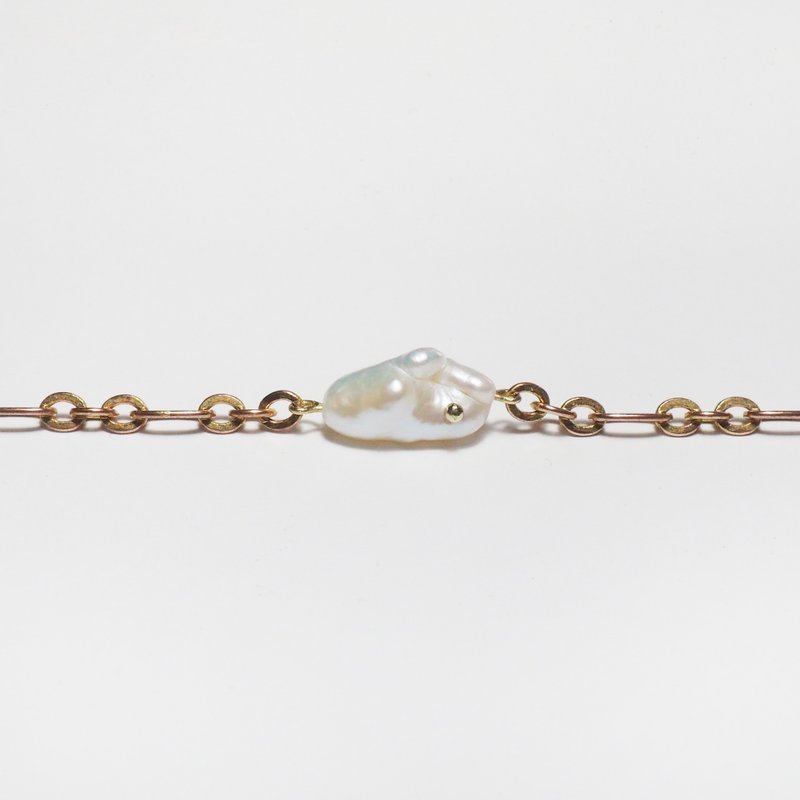 隐喻- 伊底帕斯 手链 Metaphor - Ipadas Bracelet - 手链/手环 - 珍珠 银色