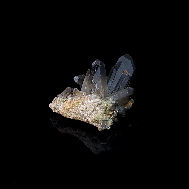 【茶晶簇】 - 913 - 其他 - 水晶 黑色