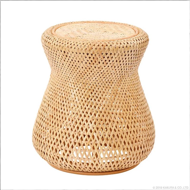 【窝藤 ouRattan】SUNFLOWER 籘编简约茶几/凳 - 椅子/沙发 - 其他材质 金色