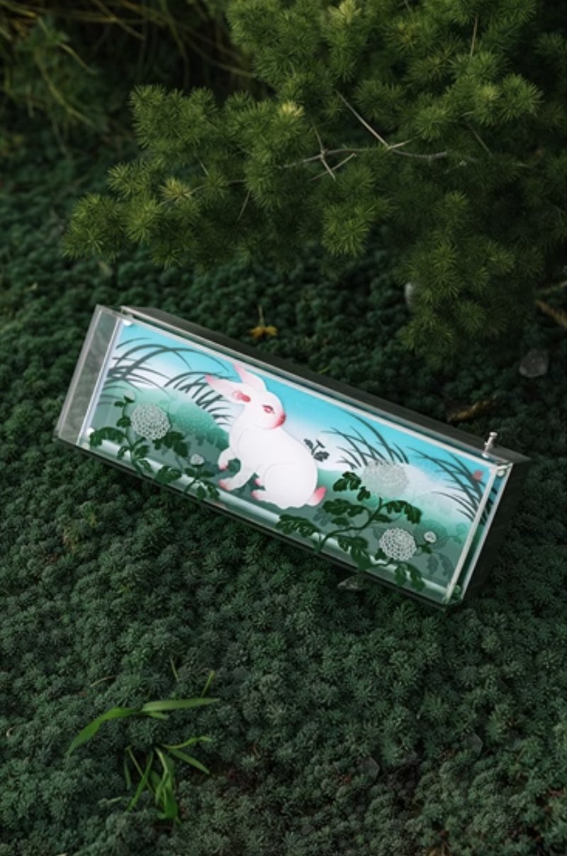 赤目菟 中國風 便携式電氣燈 露營燈 觸控夜燈 USB充電 - 灯具/灯饰 - 压克力 多色