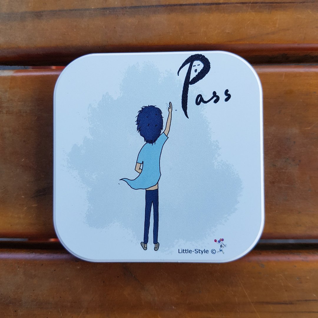吸水杯垫-Pass - 杯垫 - 其他材质 白色