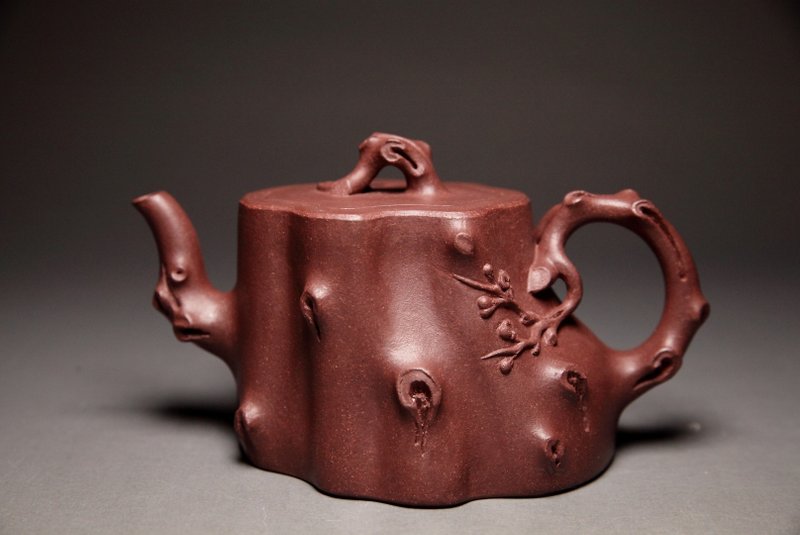 【梅桩1】龙山堂 臻稀典藏系列 纯手工 四号深井底槽青220cc - 茶具/茶杯 - 陶 咖啡色