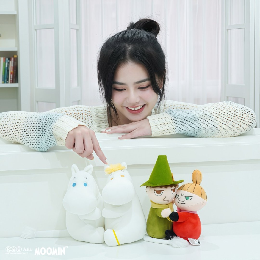 【MOOMIN】绒毛抱抱玩偶 - 玩偶/公仔 - 棉 