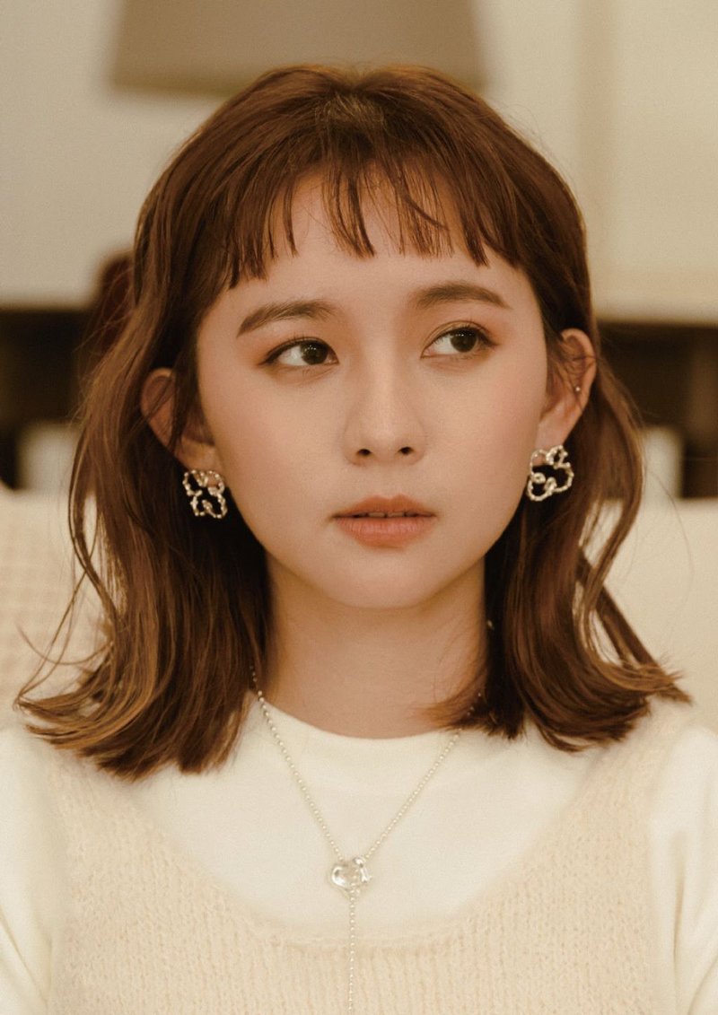 DE01 花儿花儿几月开耳环 - 耳环/耳夹 - 银 