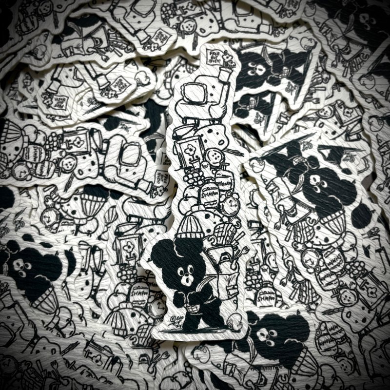 贴纸 露营 可丽纸版本 - 贴纸 - 其他材质 