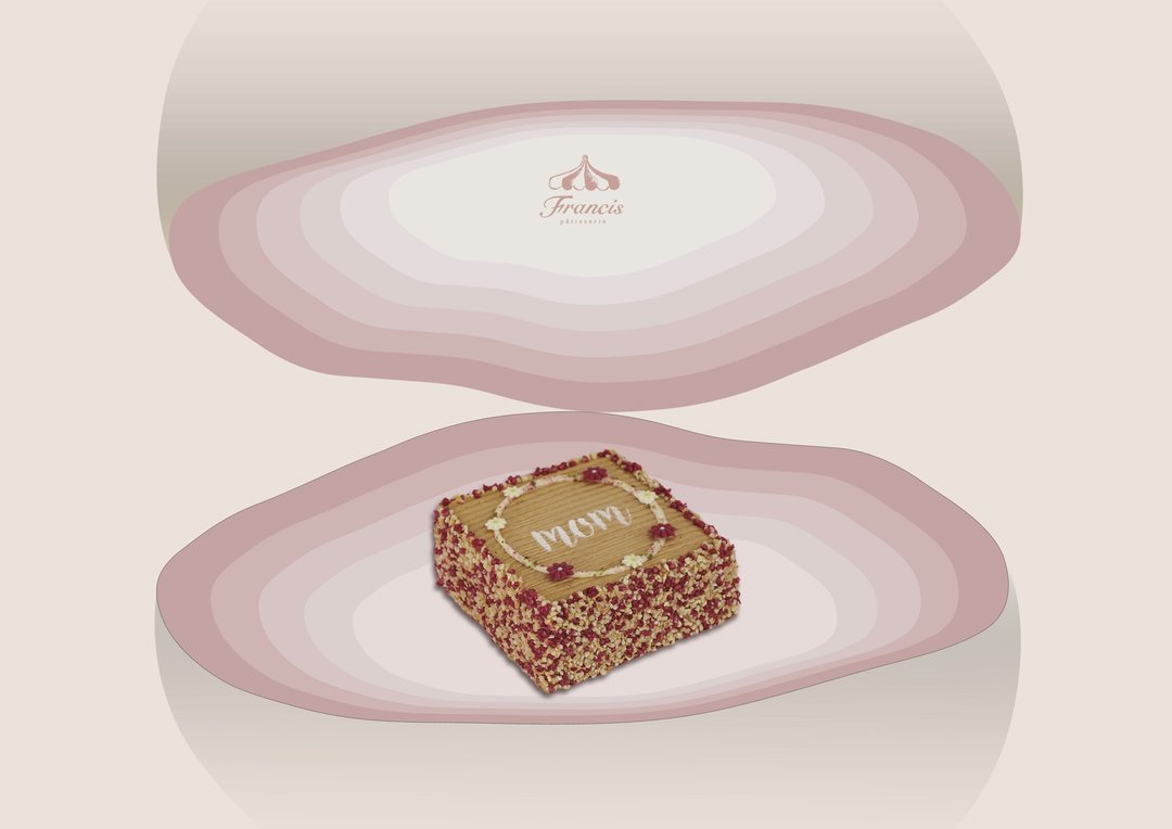 母亲节限定 【Patisserie Francis旋转木马】无面粉蛋糕 朵娜8寸 - 蛋糕/甜点 - 新鲜食材 粉红色