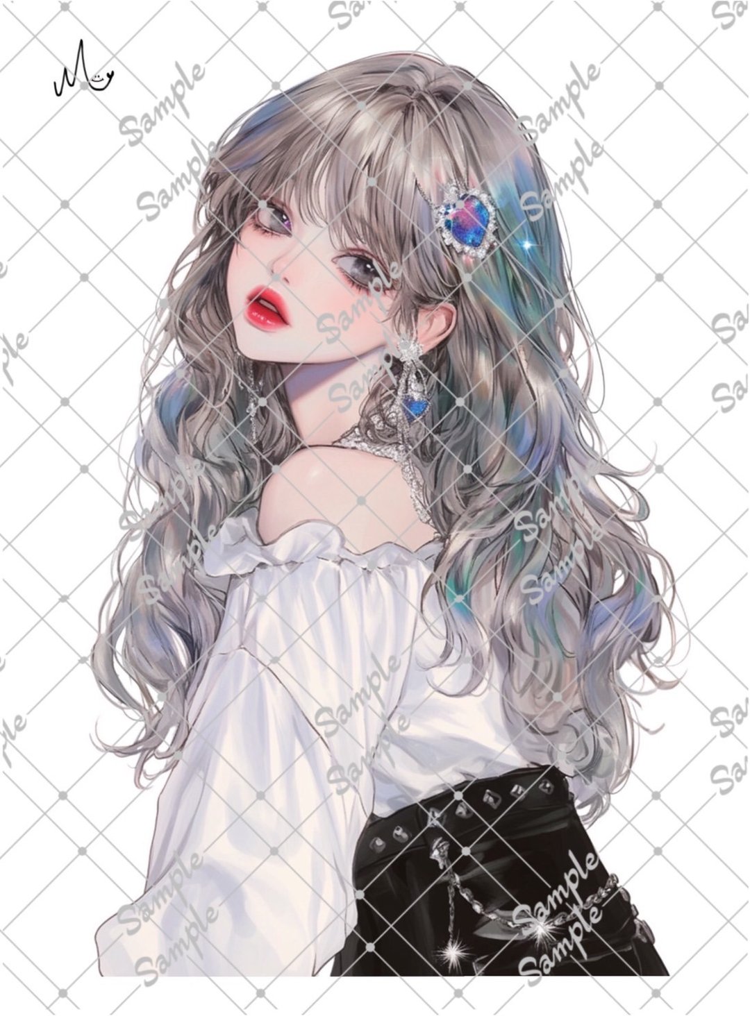 原创人物贴纸 2026.01 月新品 - 贴纸 - 纸 