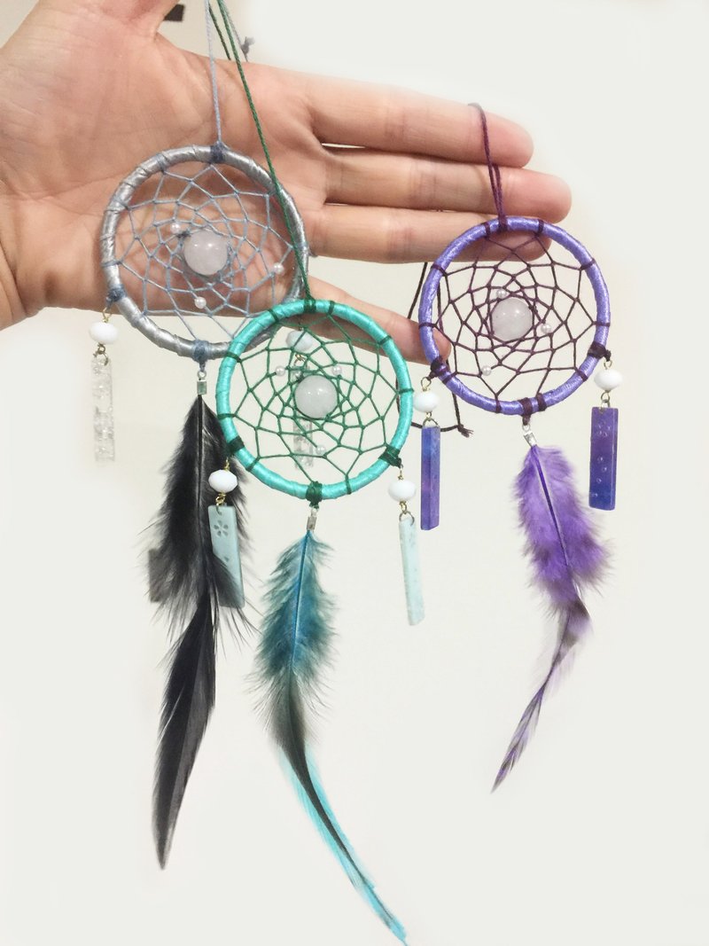 7x20 【甜甜中国风】手作/手工 捕梦网吊饰 - 吊饰 - 其他材质 多色