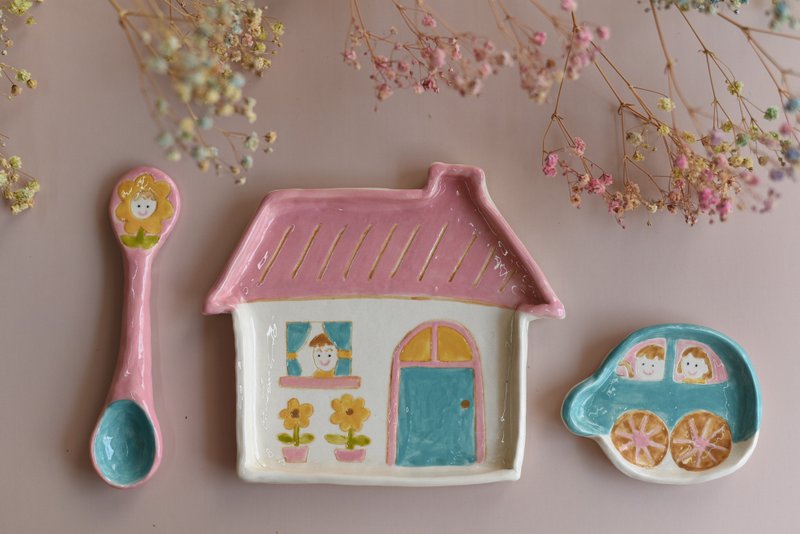 小屋子陶盘手作体验活动 - 陶艺 - 陶 