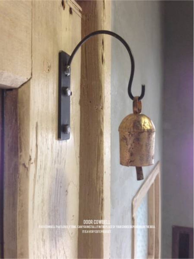 Limited quantity CB-1 cowbell bell iron doorbell - 摆饰 - 木头 