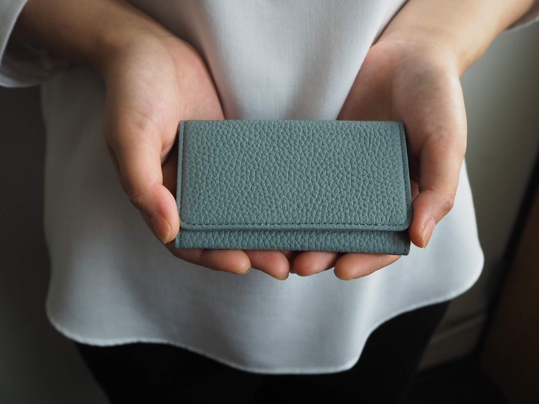 Business Card Case SODA - 名片夹/名片盒 - 真皮 蓝色