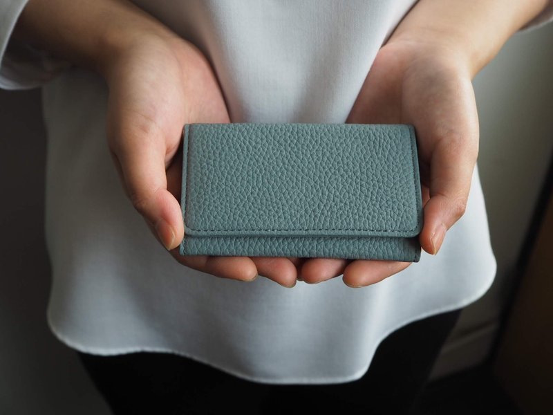 Business Card Case SODA - 名片夹/名片盒 - 真皮 蓝色